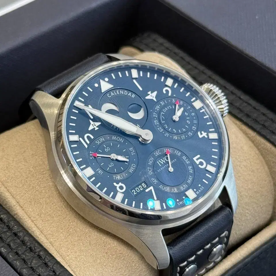 IWC 파일럿 워치 청판스틸PPC 46.2mm (IW503605)