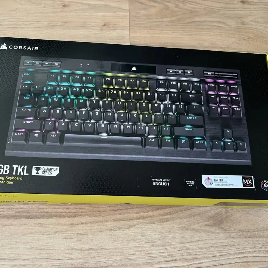 커세어 k70 rgb tkl 챔피언