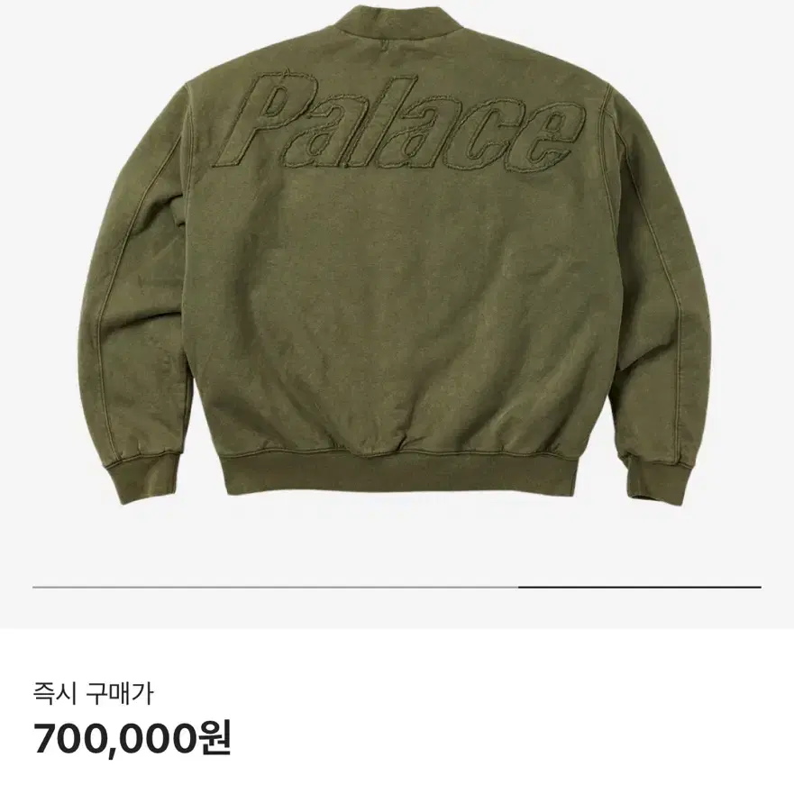 PALACE 팔라스 봄버 자켓