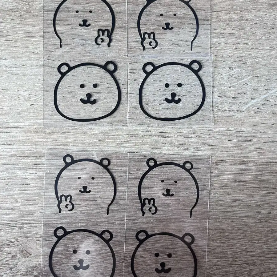 농담곰 얼굴 스티커 판매