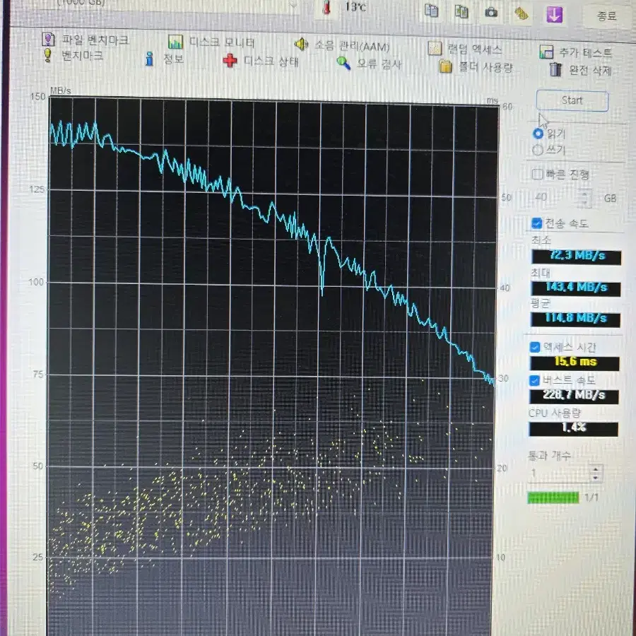 PC 부품 HDD1.0TB 2.5"