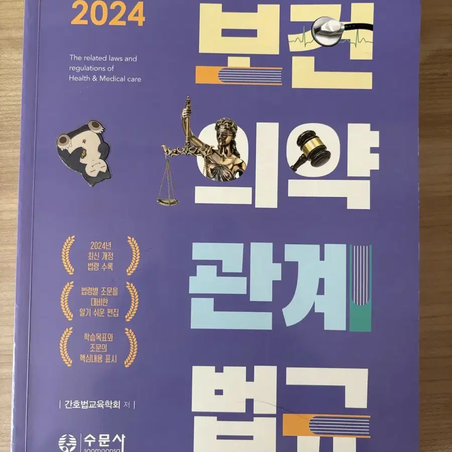 2024 보건의약관계법규 수문사