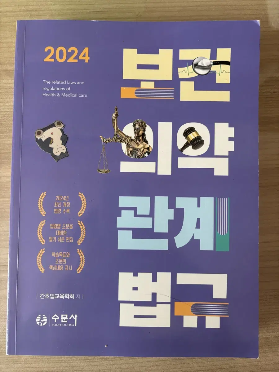 2024 보건의약관계법규 수문사