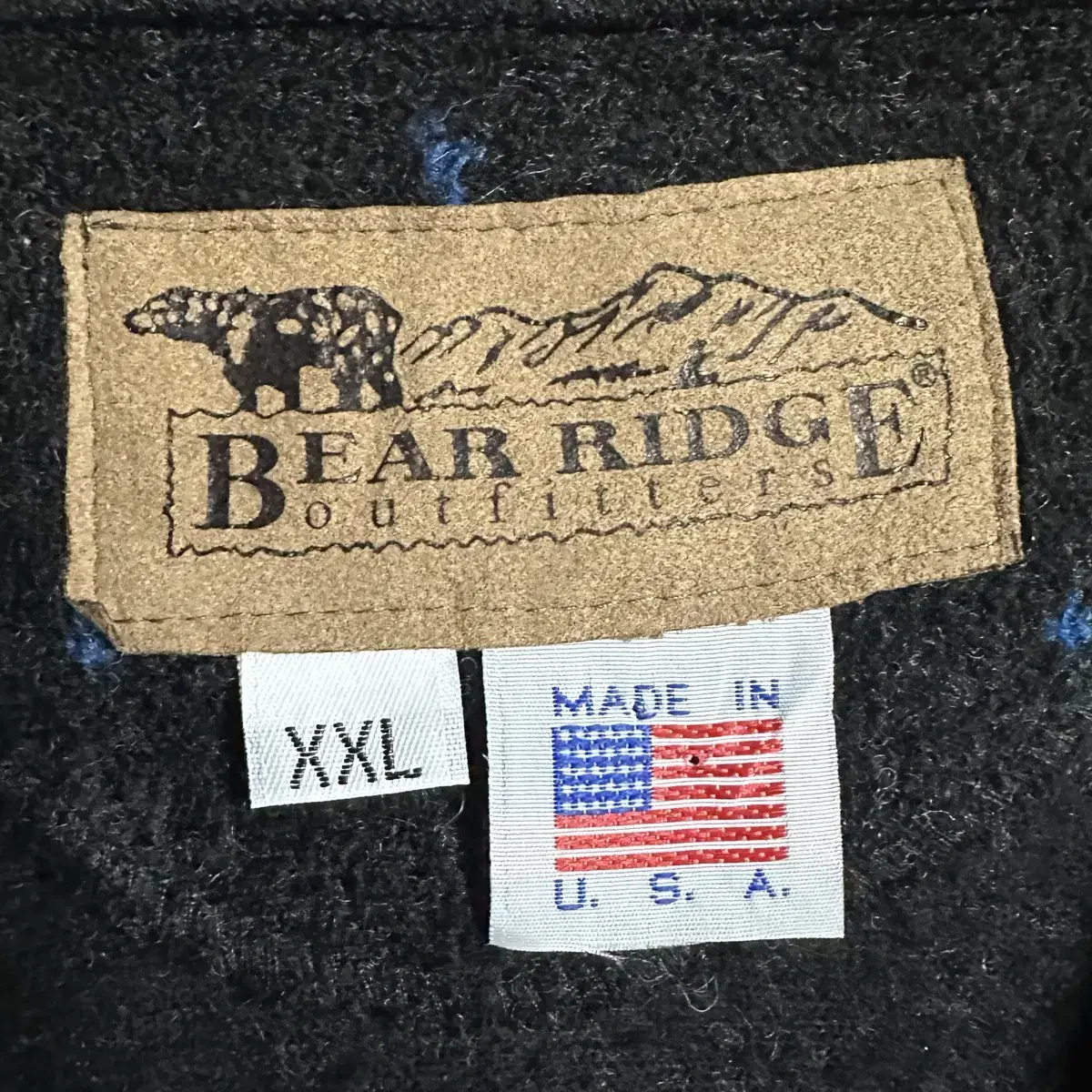 Bear ridge wool 플리스