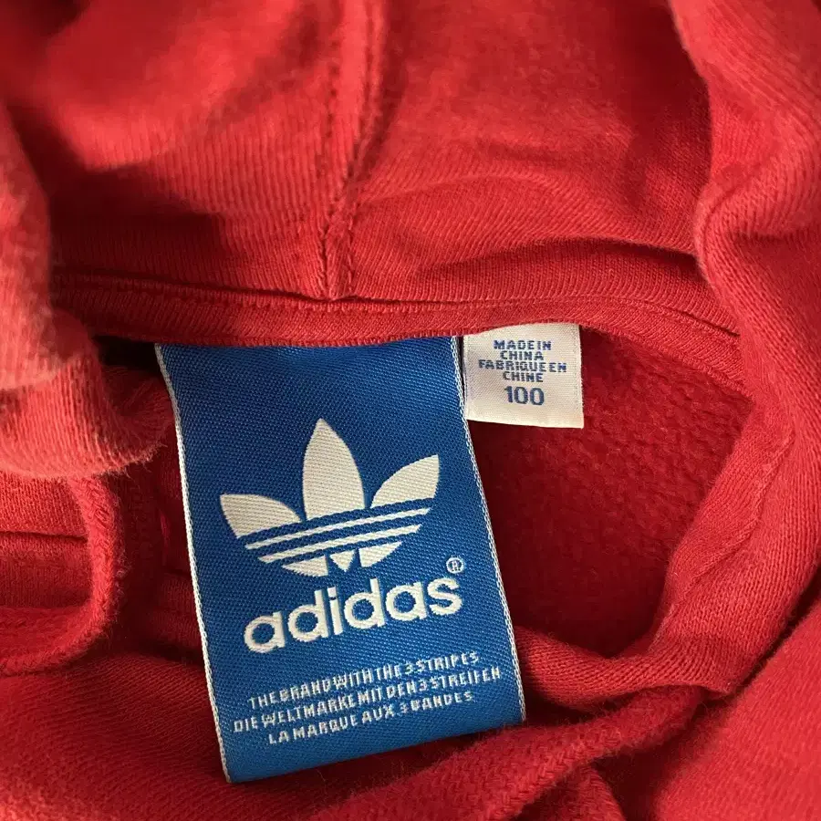 아디다스 adidas 후드티 (red)