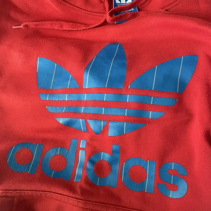 아디다스 adidas 후드티 (red)