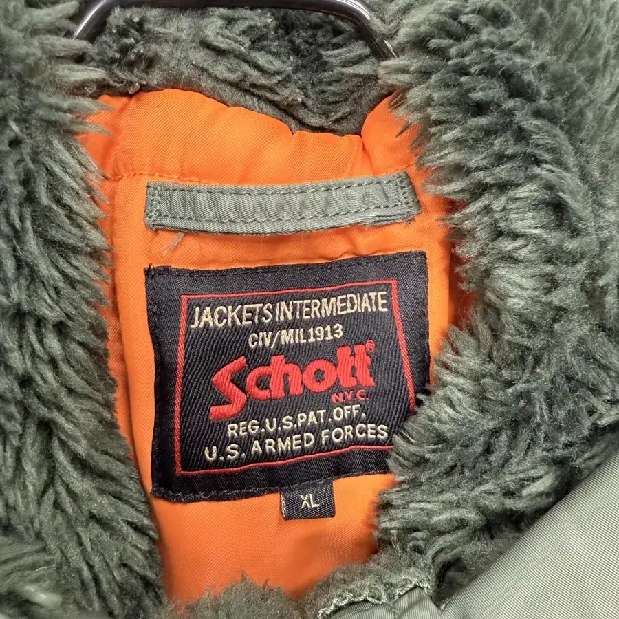 쇼츠 Schott n3b 야상 XL