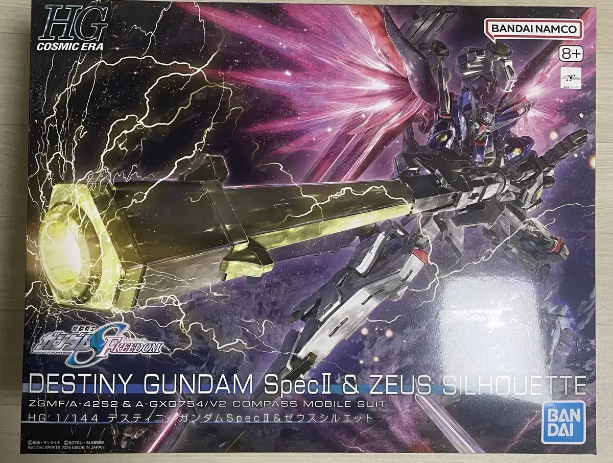 HG Destiny Gundam Spec2 & Zeus Silhouette Sealed