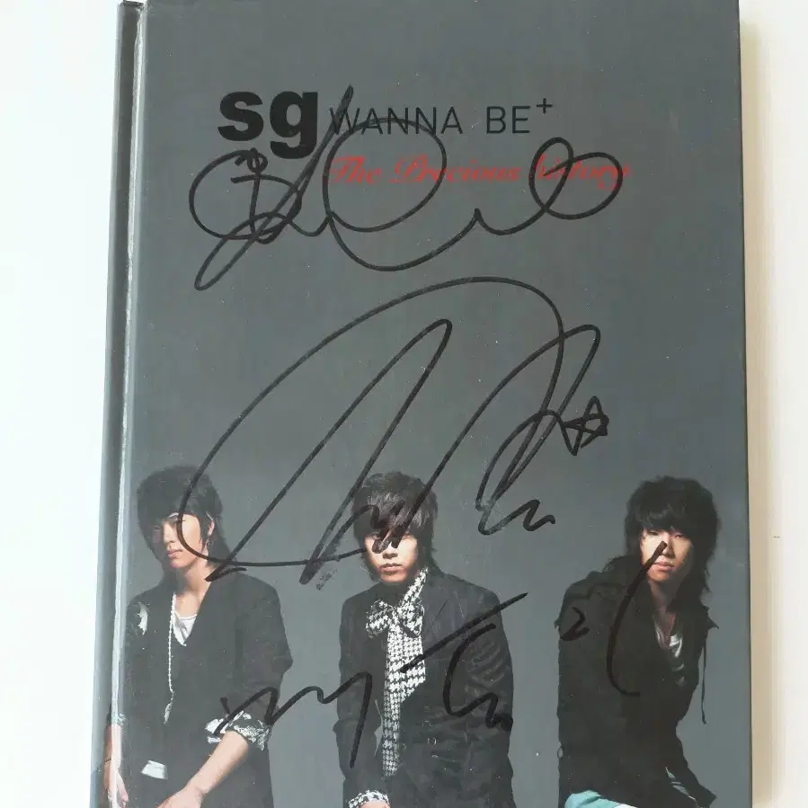 SG WANNA BE+ 친필 싸인 (화보12장)2cd