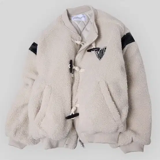 썸플레이스 Duffle Coat Fleece Varsity Zip-up