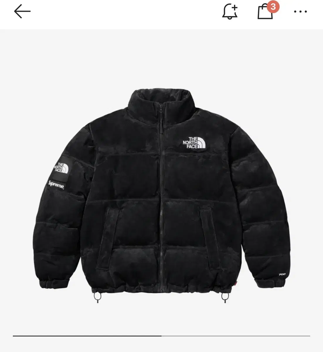 Supreme The North Face Schnoz Suede Nubuck 23FW xl Exy