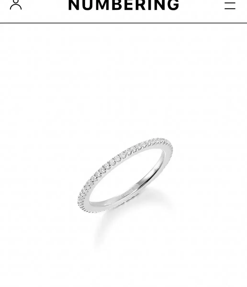 넘버링 #3512 pave  ring 9호