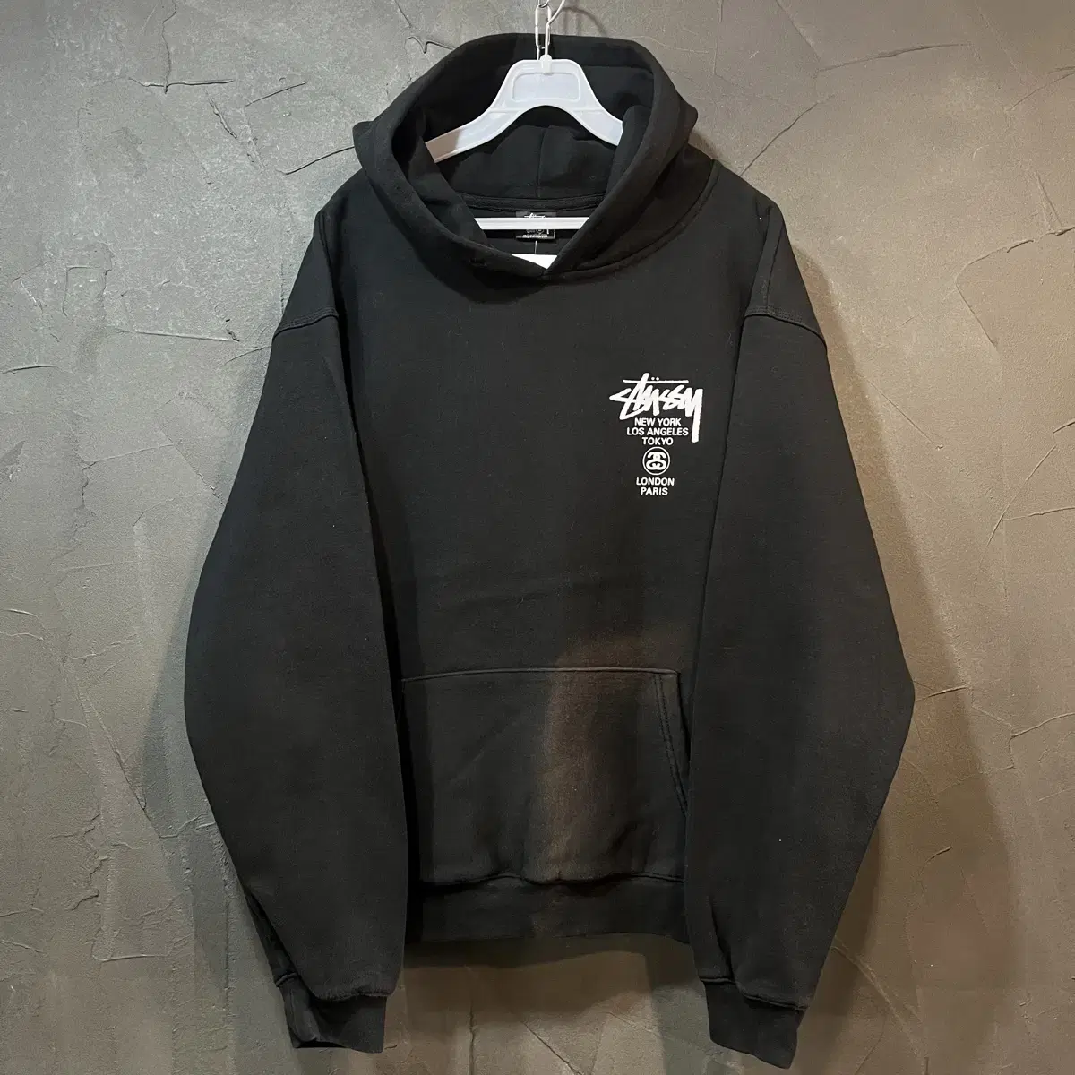 [L]STUSSY 스투시 후드티