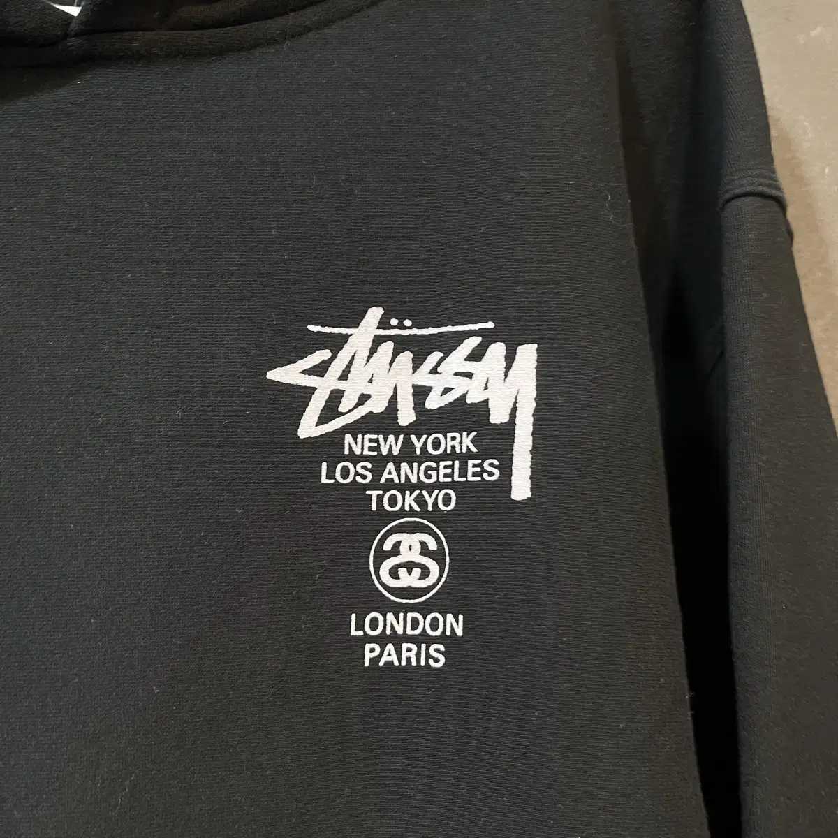 [L]STUSSY 스투시 후드티