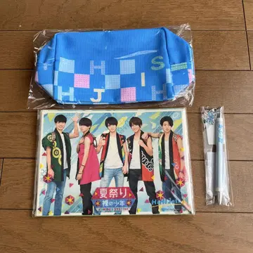 HiHiJets 파우치, 스티커, 샤프펜슬 3개 세트
