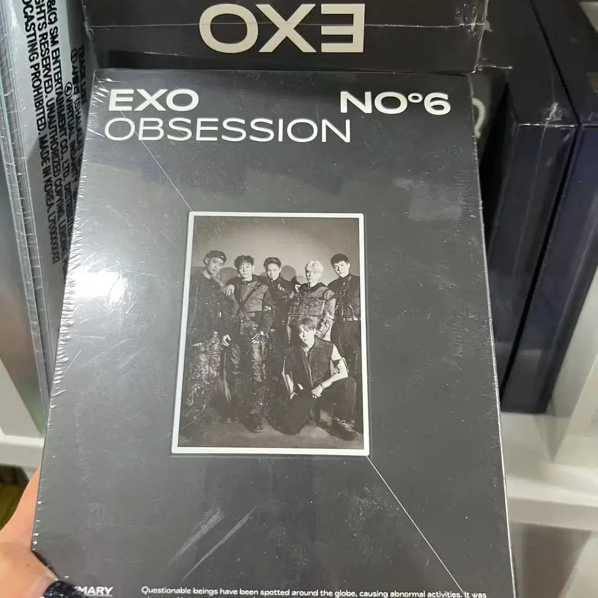 현물) 엑소 EXO 정규 6집 옵세션 OBSESSION 버전 미개봉 앨범