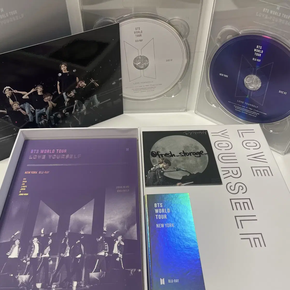 방탄소년단 뉴욕 블루레이 BTS Blu-ray 방탄 남준 디비디 DVD