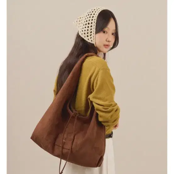 오브누아 Harbor bag (hobo) - brown