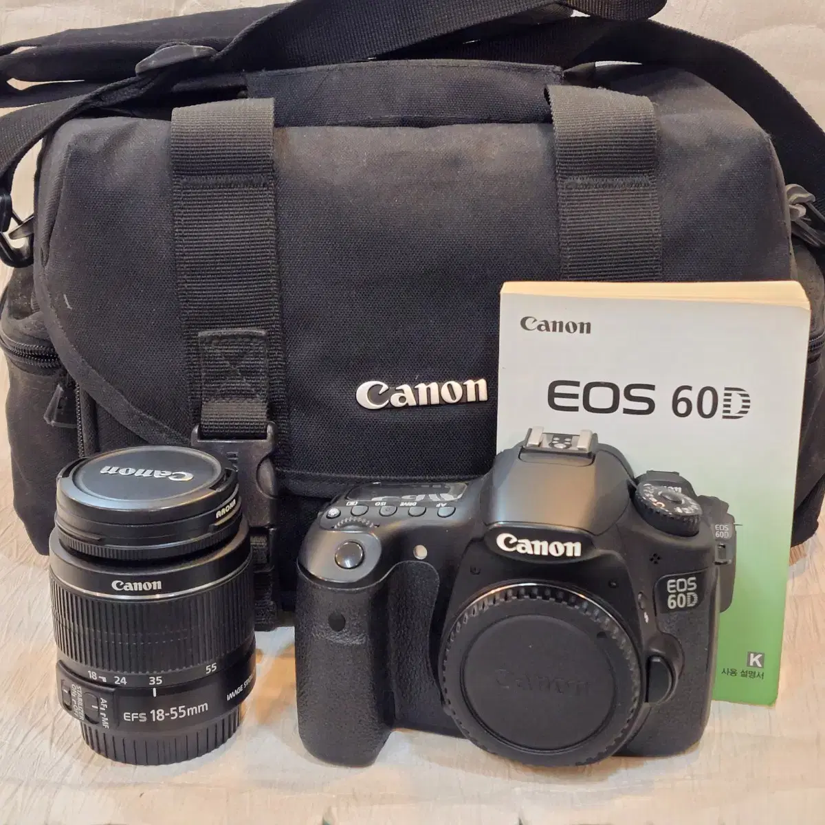 [캐논]캐논 정품 EOS 60D 18-55mm 번들