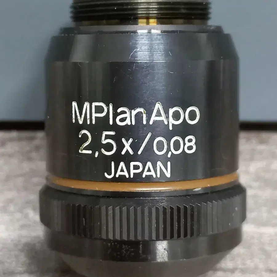 올림프스현미경 MPlan Apo 2.5x/0.08 대물렌즈