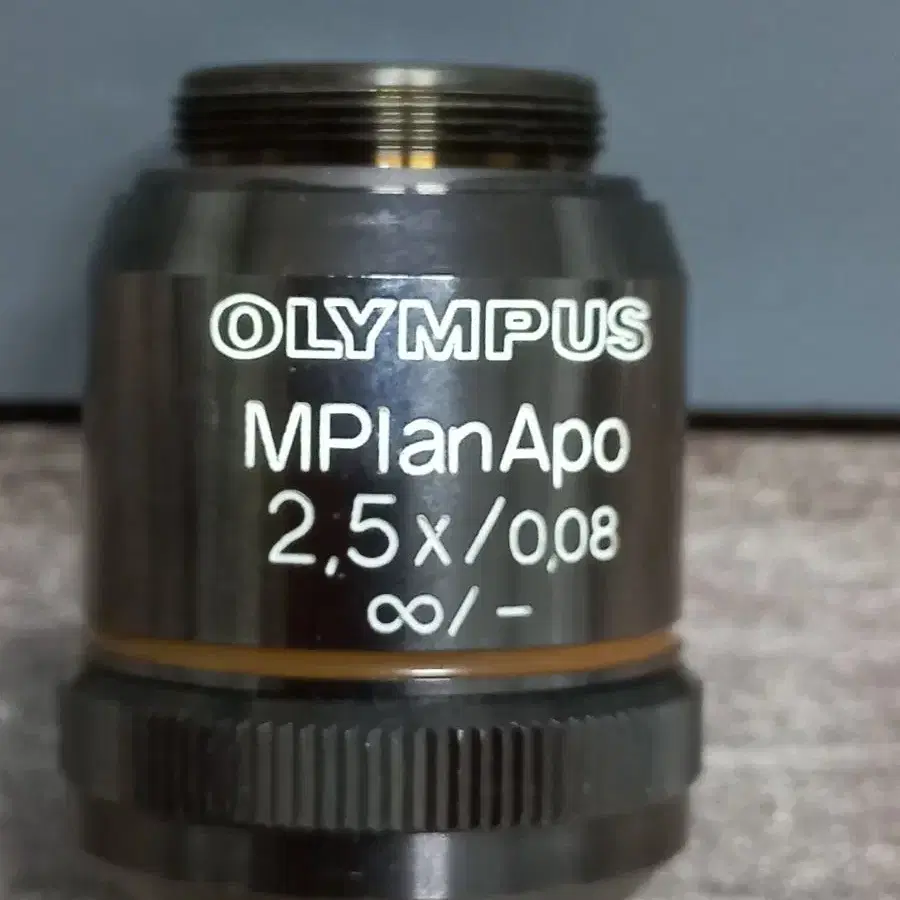 올림프스현미경 MPlan Apo 2.5x/0.08 대물렌즈