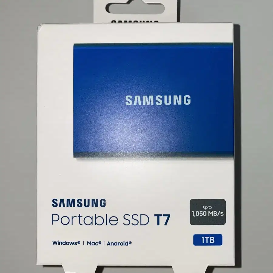 삼성 외장하드 SSD T7 1TB