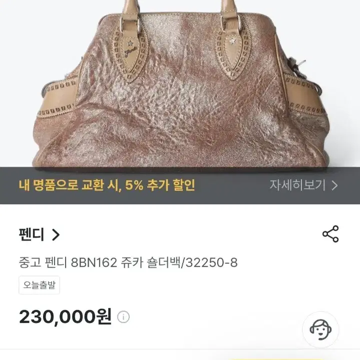 펜디 8BN157 주카 숄더백