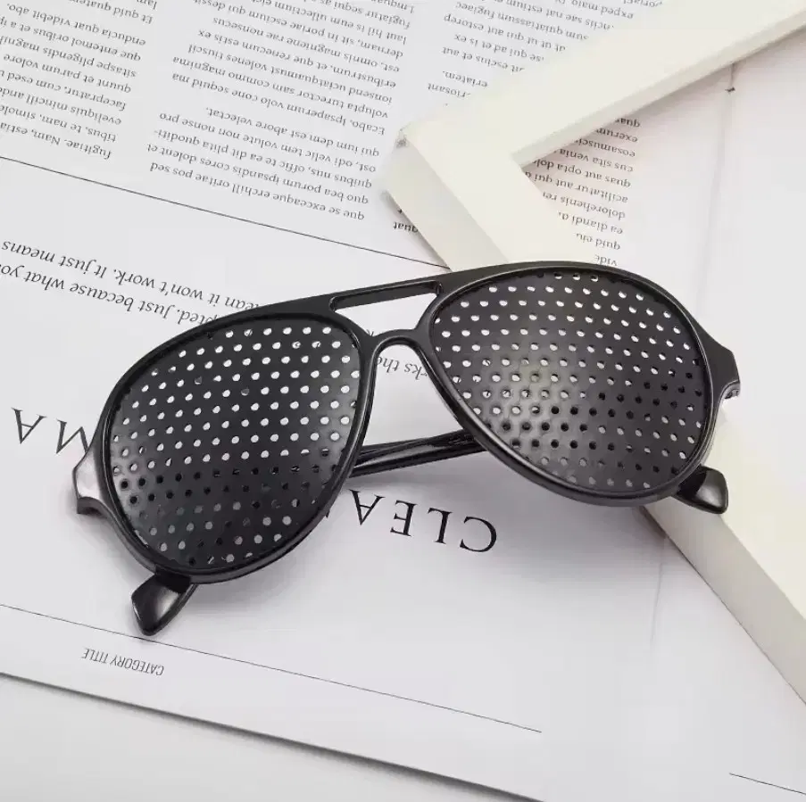 Pinhole glasses Vision enhancement management