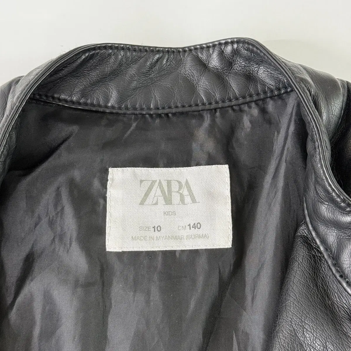 (G-13) ZARA 자라 키즈 가죽자켓