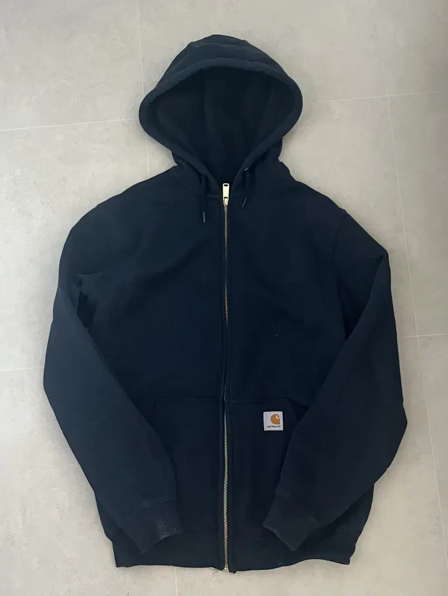 Calhart Hooded Jacket Navy S