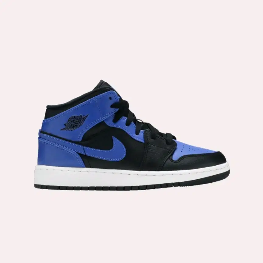 Jordan 1 Mid Black Hyper Royal 250/7Y