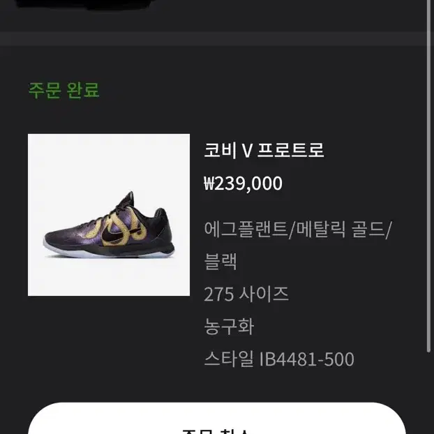 [275] 나이키 코비5 프로토로 YEAR OF THE MAMBA