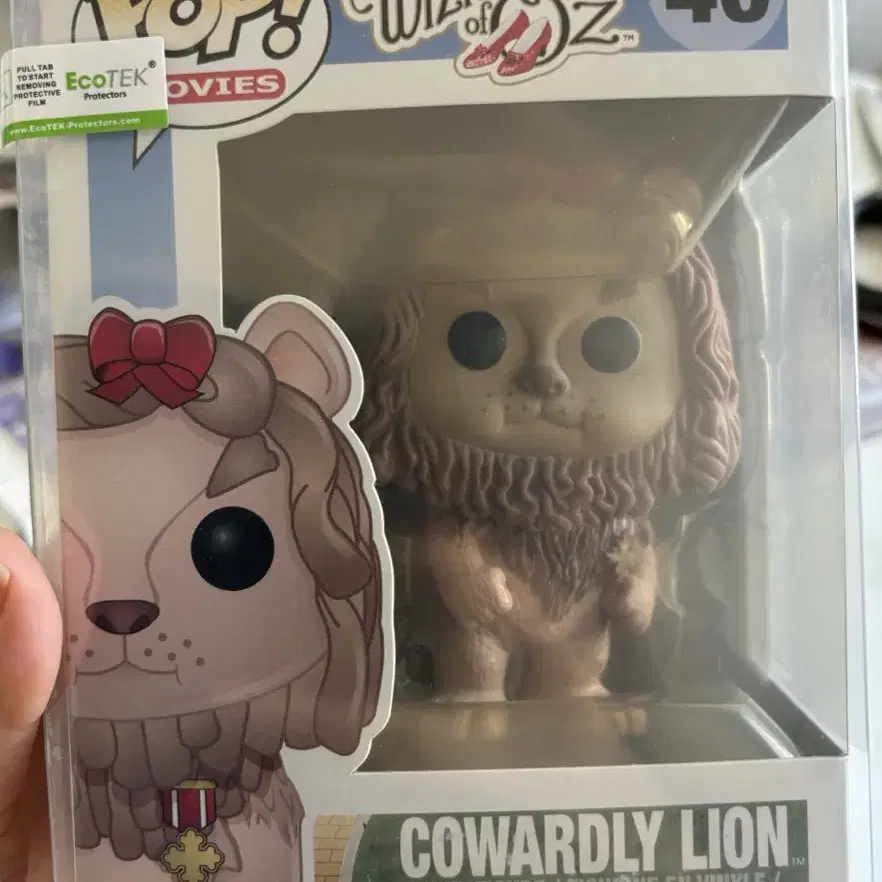 오즈의 마법사 Cowardly Lion 고전 펀코팝 funko pop