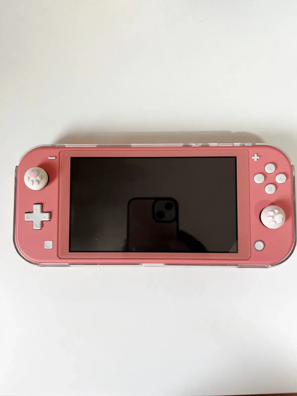 Nintendo Switch Lite Coral + Includes Box + Includes Animal Crossing Chip