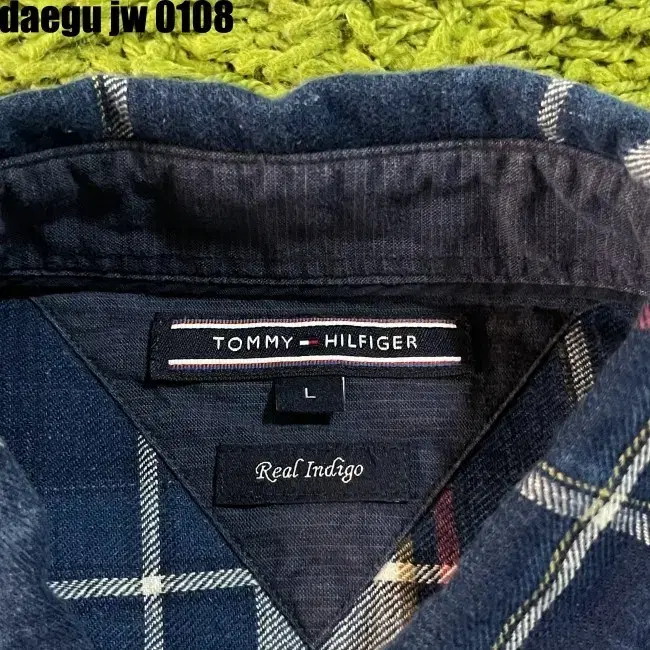 L TOMMY HILFIGER SHIRT 타미힐피거 셔츠