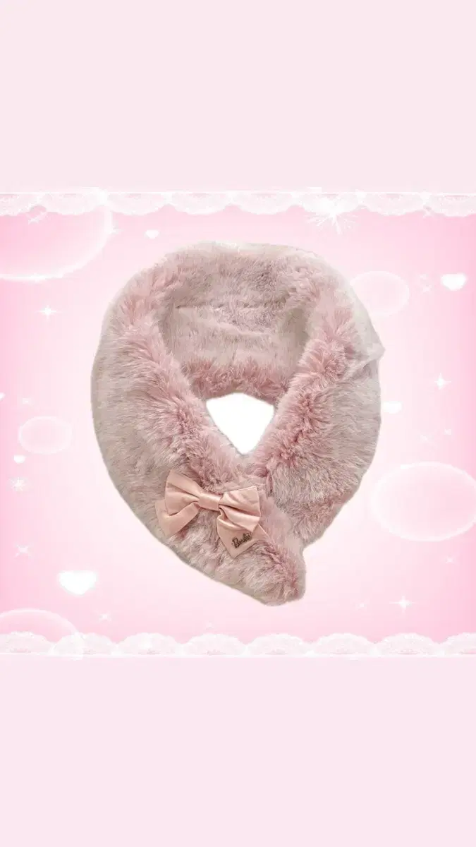 Himekaguru bobby Strawberry Milk Pink Ribbon Fur kara Decoration Japanese Vintage