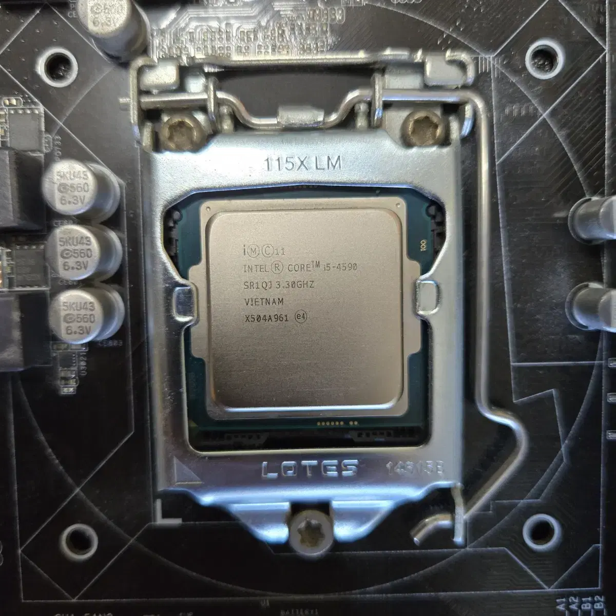 I5 4590 8G ram B85M Pro4 메인보드