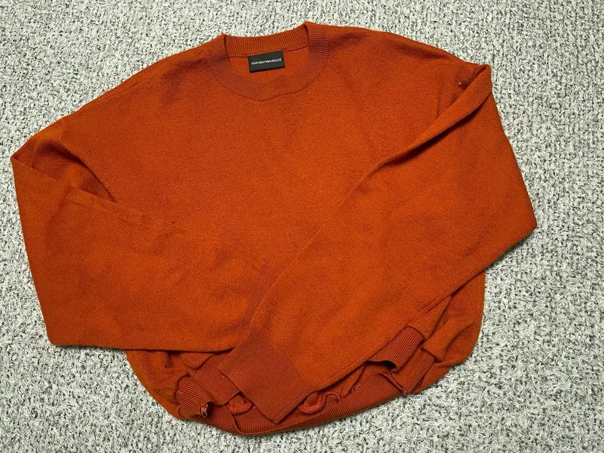 Kim Kordi Vintage Cropped Knit Armani