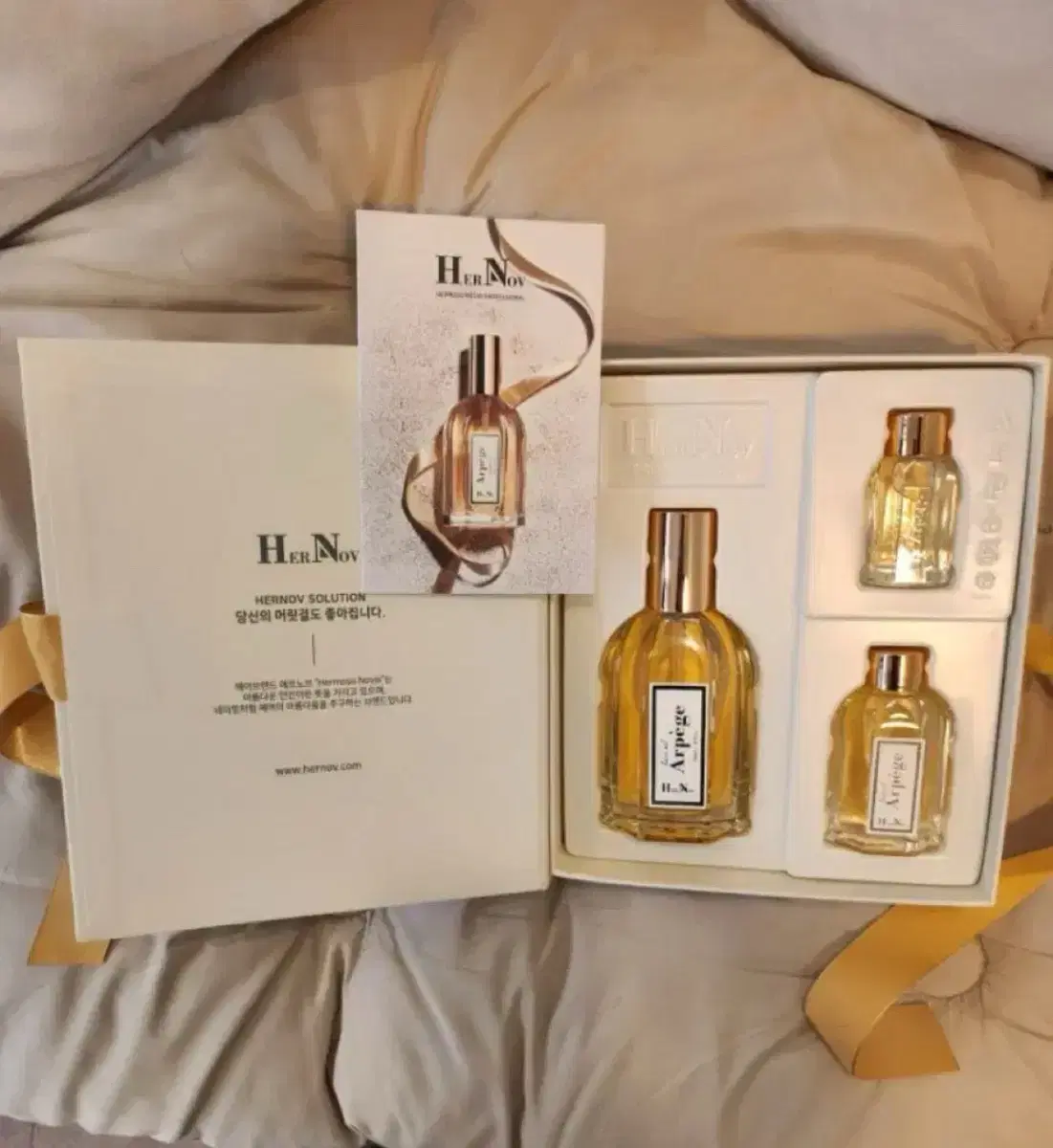 에르노브 아르페쥬 헤어오일   100ml + 30ml + 10ml