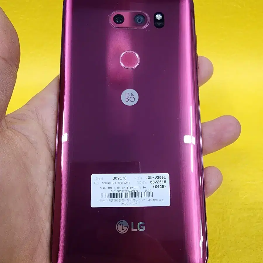 LG V30 64기가 레드 *무잔상외관굿상태굿~/#01923