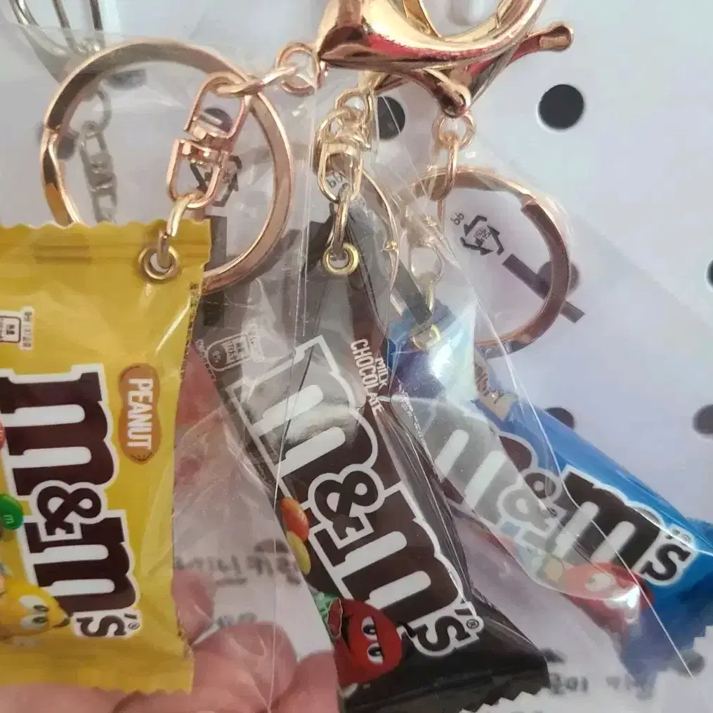 m&m 키링