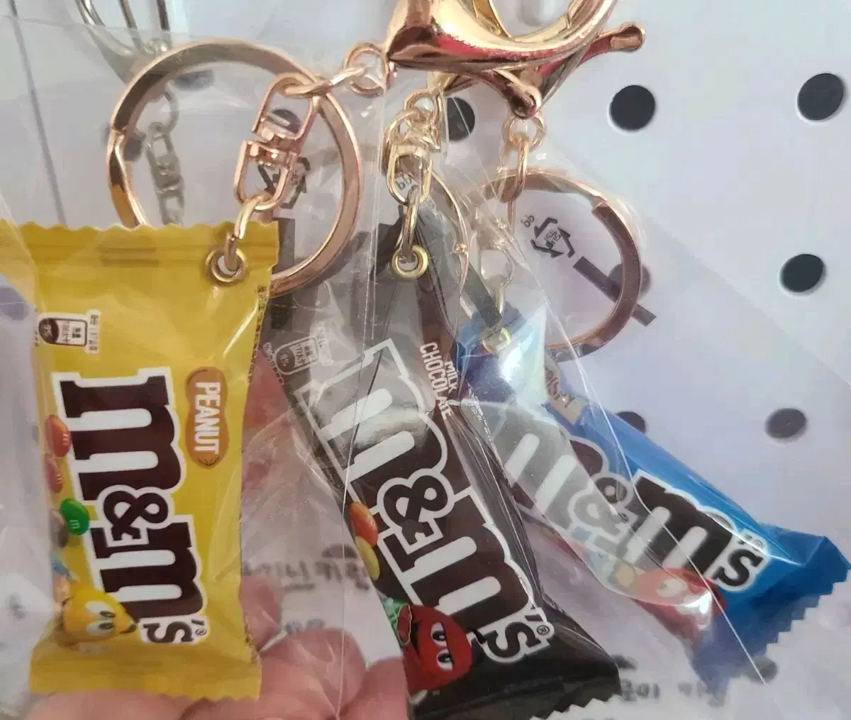 m&m 키링