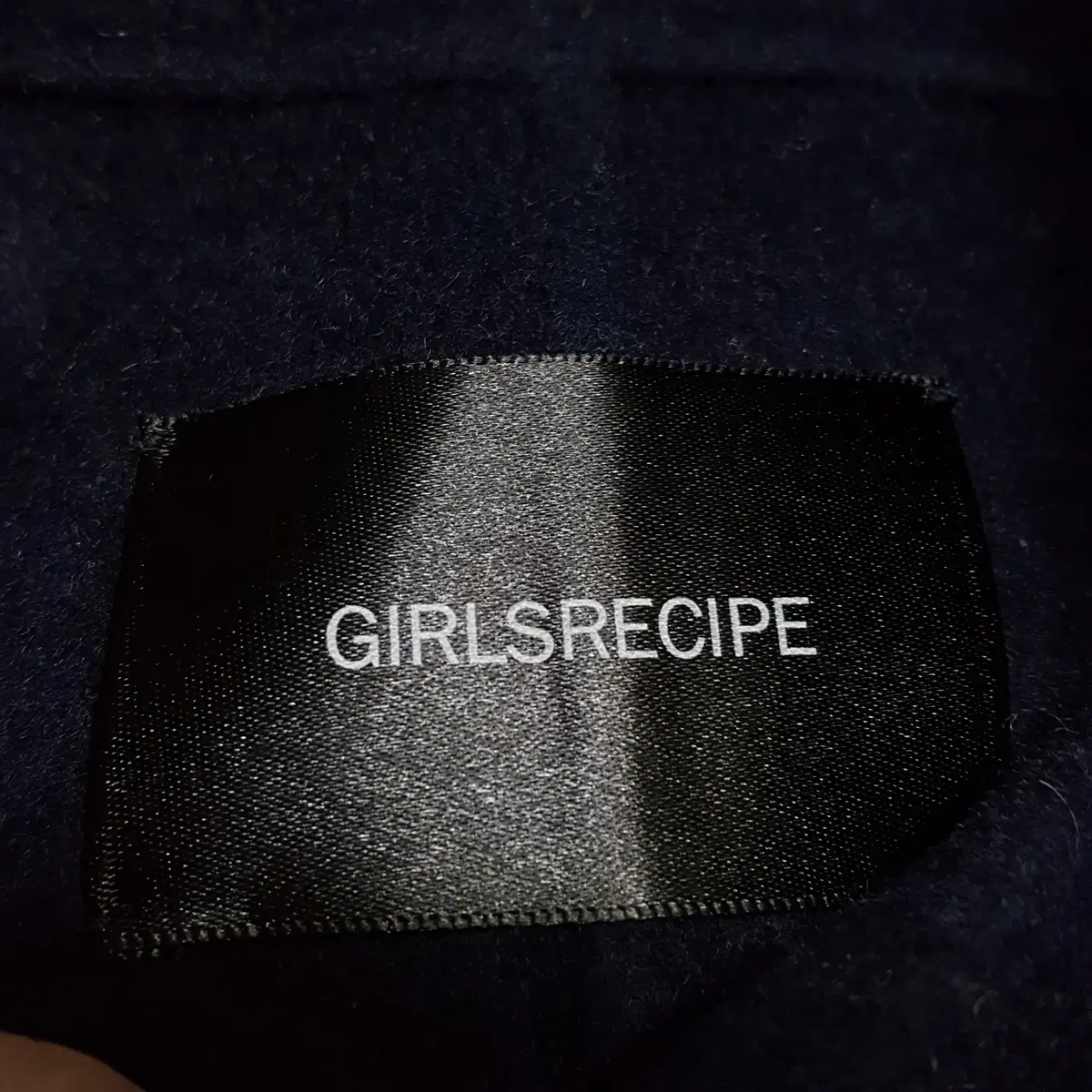 GIRLSRECIPE 헨드메이드 울 롱코트 여성 FREE 오일장