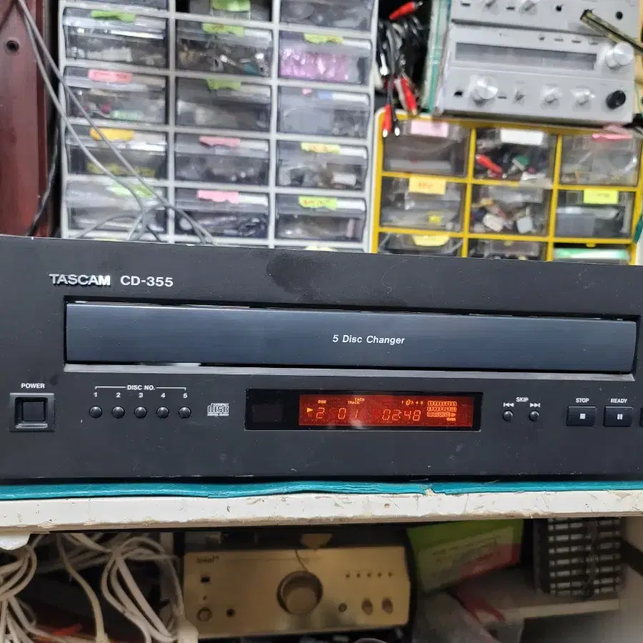 TASCAM. CD-355 . 5시디 플레이어