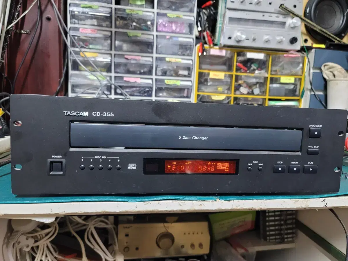 TASCAM. CD-355 . 5시디 플레이어