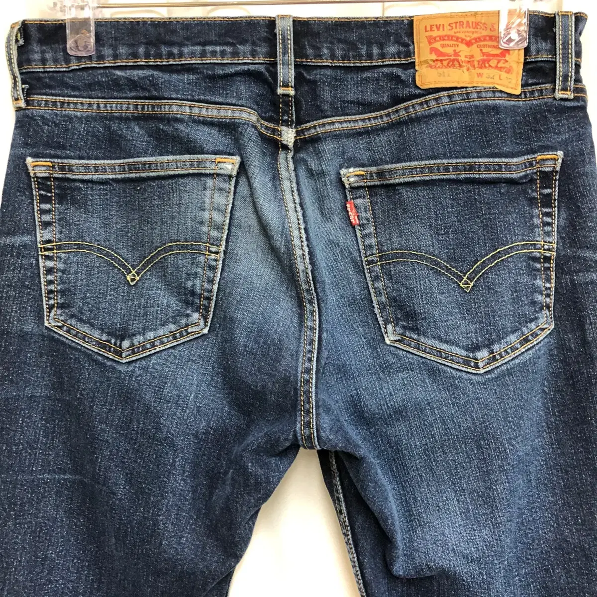 Levi's 511 슬림 핏 데님 팬츠 (W32)