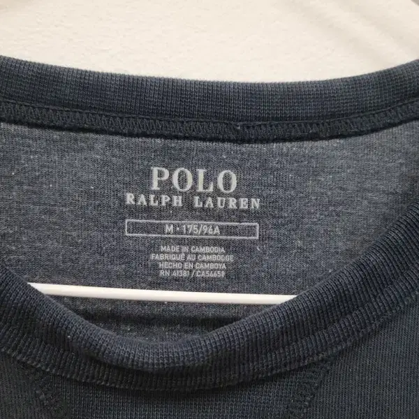 RALPH LAUREN 랄프로렌 네이비 맨투맨 공용 M-175/96A