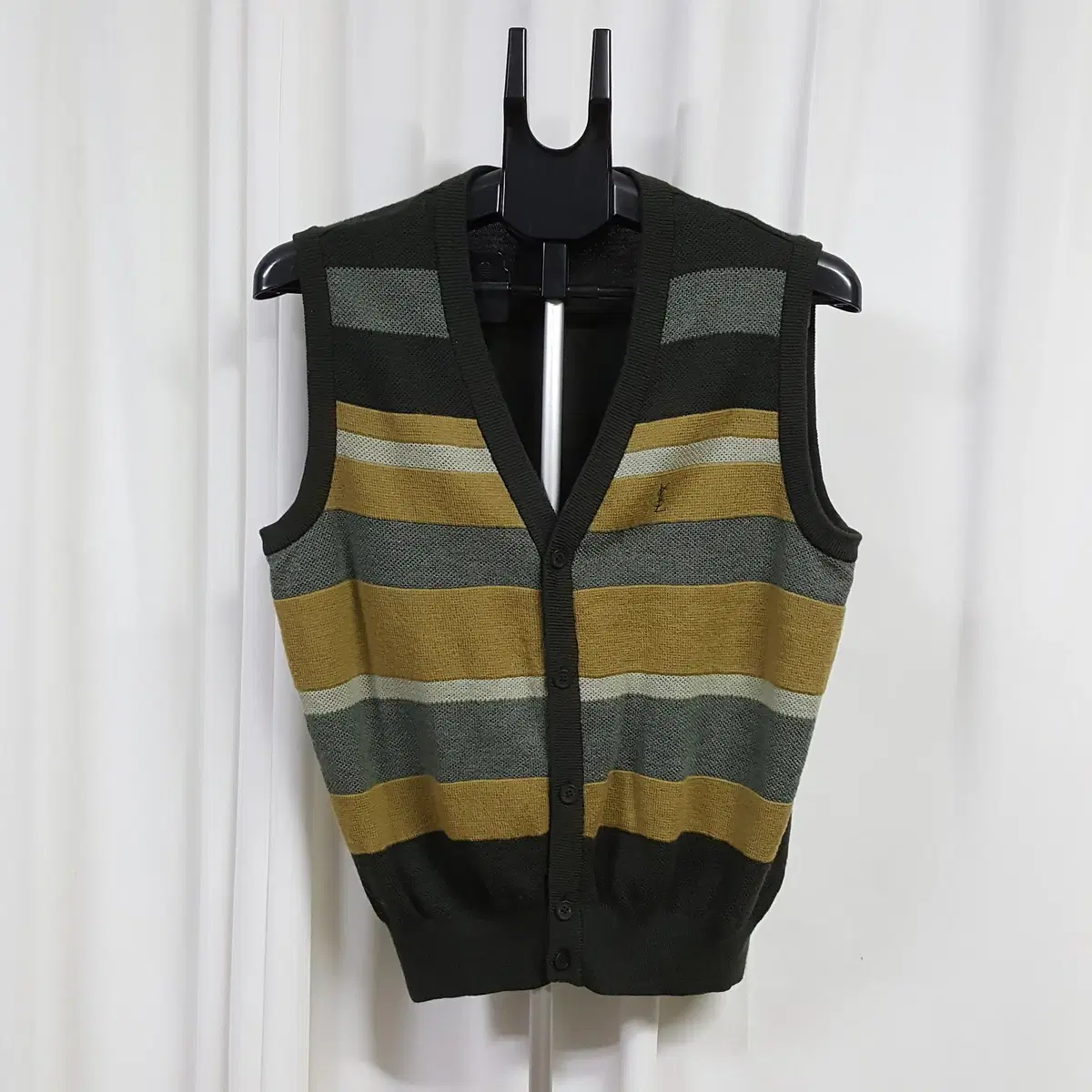 YSL knit vest for men 100 oil market