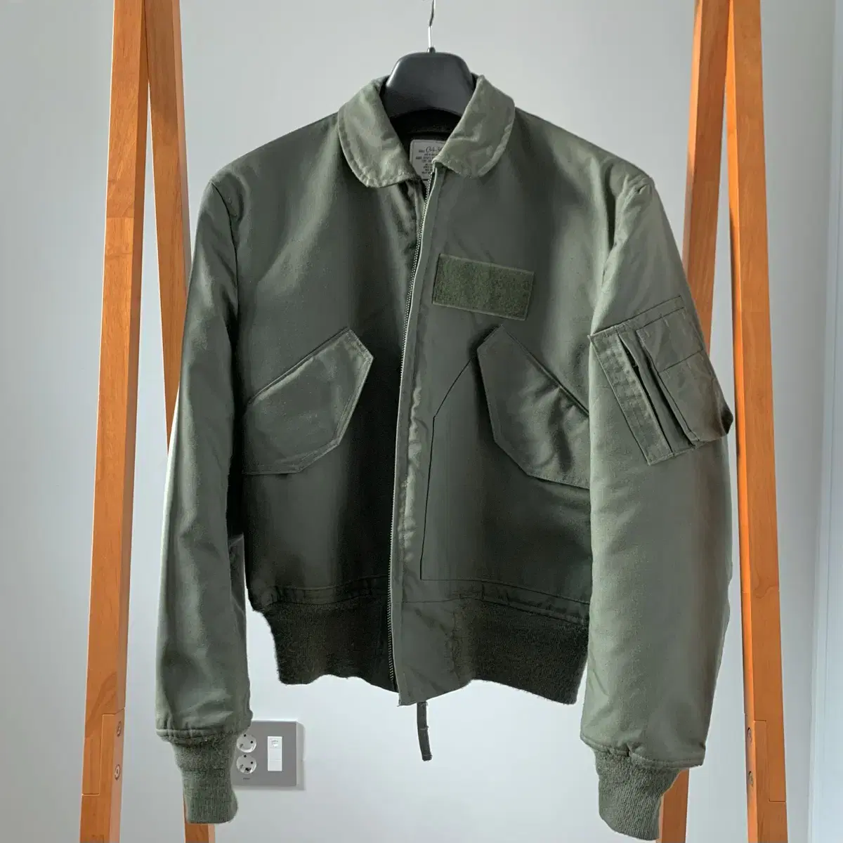 RATS ジャケット CWU カーキ 専用】バズリクソンズ L-2 36 S カーキ フライトジャケット オリーブ