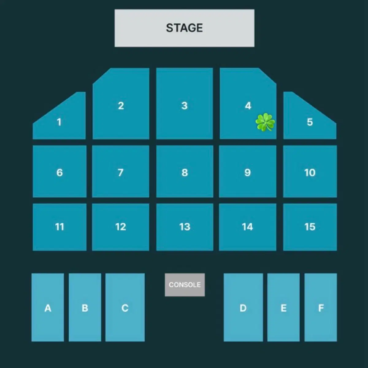 데이식스 부산 콘서트 4구역